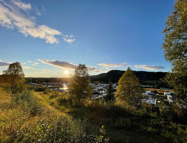 Solnedgang Høst