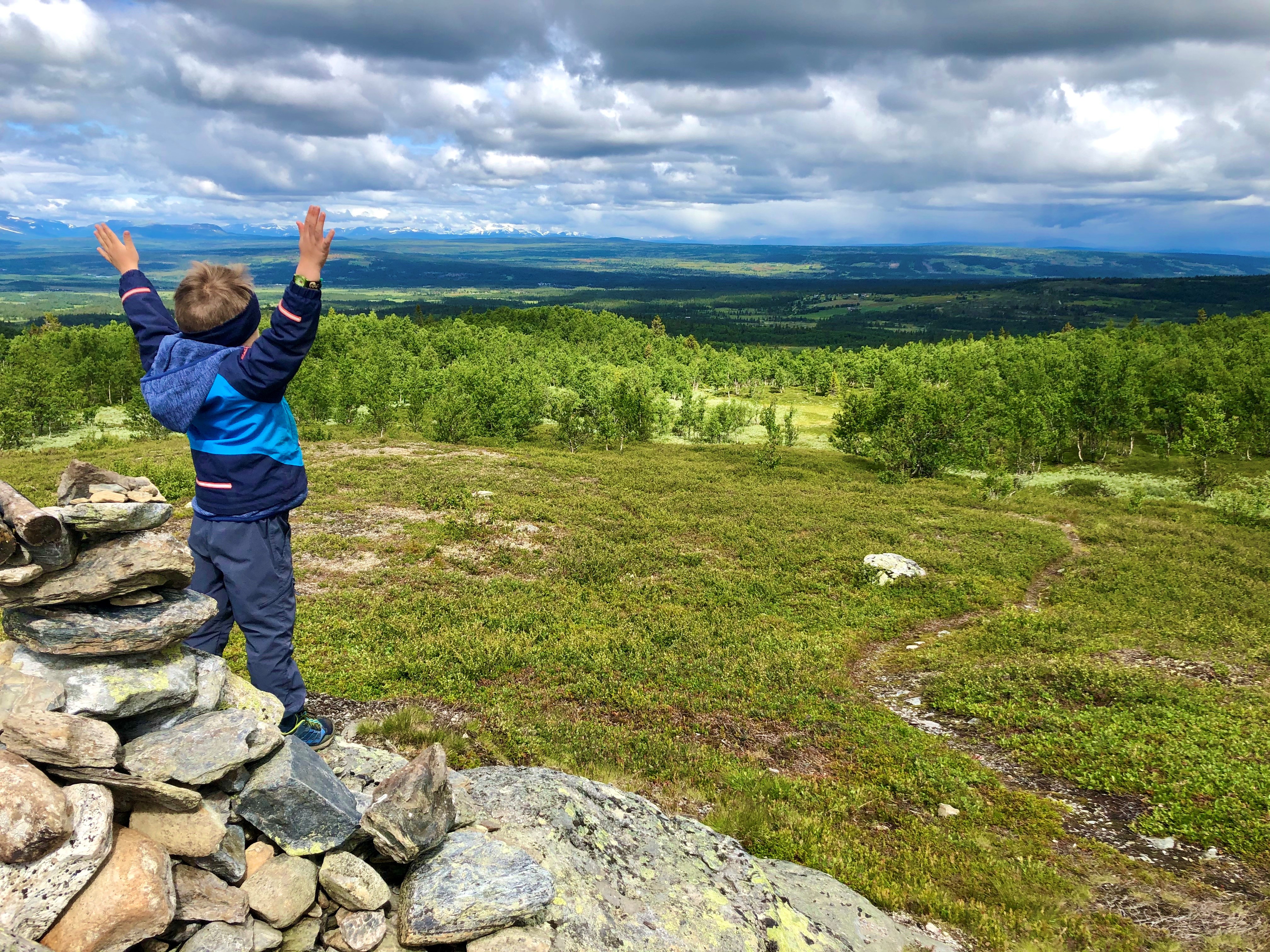 Nystølfjellet ved Golsfjellet i Valdres